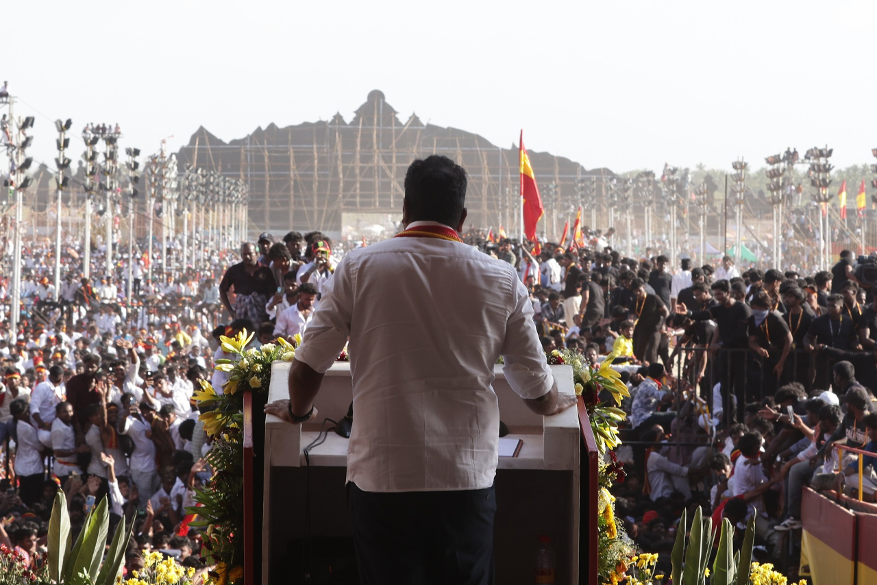 Aadhav Arjuna — Political Career